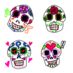 Mexican skull絵文字