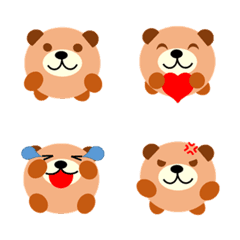 Emoji of  KUMATAMU of the bear.