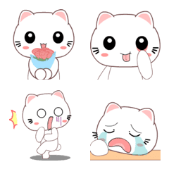 Miki the cat emoji 2
