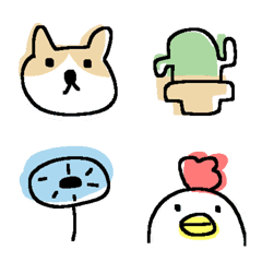 Pastel colour's emoji 2