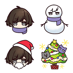 Menhera-kun Emoji Winter