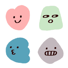 MOCHI MOCHI cute colorful emoji