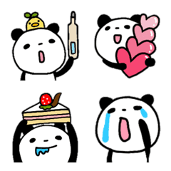 a graffiti panda Emoji 7