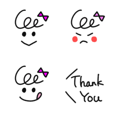 Otonakawaii simple emoji