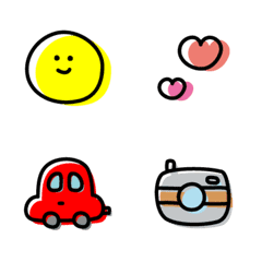 Rounded Emoji Basic Set