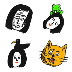 Irre Kosuya Girl & Animal Emoji 2