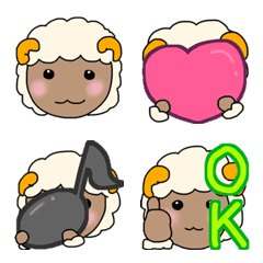 Sheep and Musical Instruments Emoji