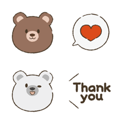 Bear Simple Emoji