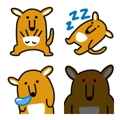 Loose kangaroo Emoji