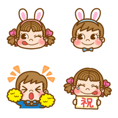 Enjoy Happy Spring! PEKO's Emoji