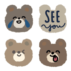 Brown and beige color bears 