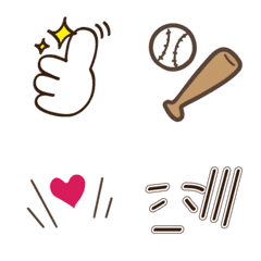 Super simple doodle emoji.