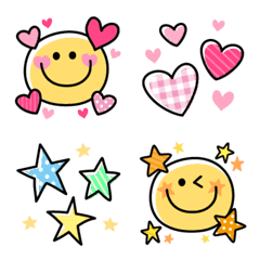 Happy smiley emoji – LINE Emoji | LINE STORE