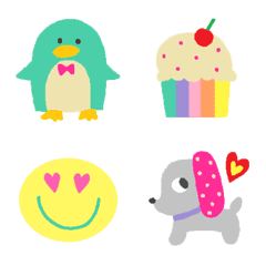 Various emoji 239 adult cute simple