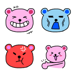 PINK bear Emogi