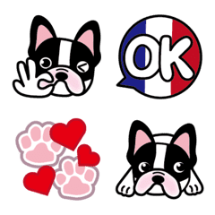 Dog de Emoji Ver.French Bulldog
