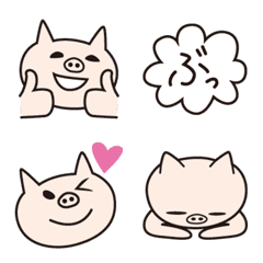 Iroha Buta Emoji
