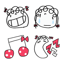 Kururibbon Doodle Emoji
