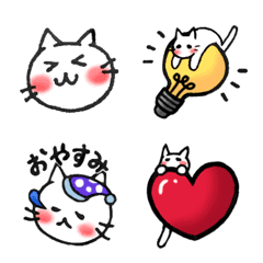 Emoji of kitten called Nekosuke