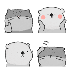 Sea otter&Manul Emoji