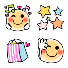 Cute Girly Smile Simple Useful Emoji