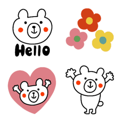 My favorite bear emojis.