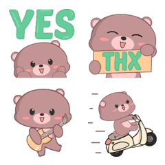 Baby bear emoji