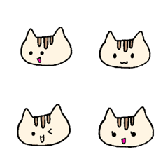 Cat's expression emoticon