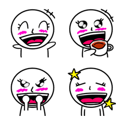Shirotama-chan of Emojis