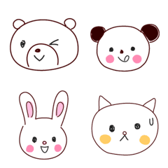 Happy Animals Emoji