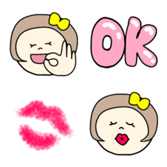 Cute woman Emoji
