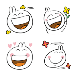 Smile Rabbit Emoji