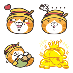Lan Lan Cat Emoji 3 - Forest Story