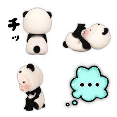 Panda Towel 1 Emoji Line Emoji Line Store