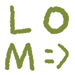 LOM Characters -bold letters-