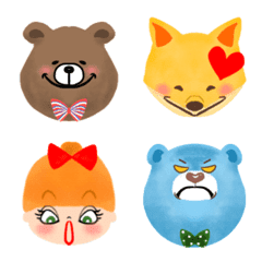 Emoji of Forest friends