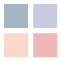 Simple pink color block 01
