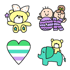 Various emoji 275 adult cute simple