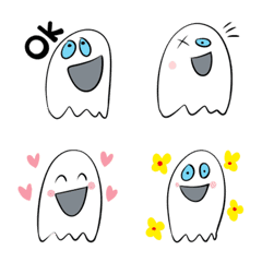 Smile ghost Emoji