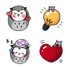 Owl emoji called Fukusuke