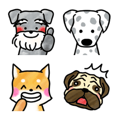 Bowwow emoji with cute dogs!