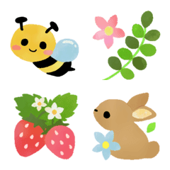 Spring easter emoji