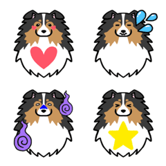 shetlandsheepdog sheltie Emoji 