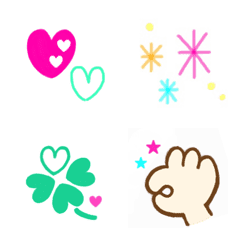 colorful cute emoji v2
