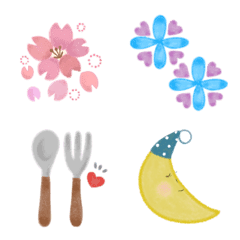 Girls  pastel emoji 