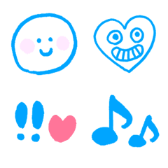 Sky Blue Emoji