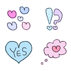 candy neon emoji 1