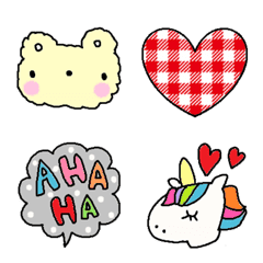 Various emoji 288adult cute simple 