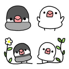 Emoji of good friend bird