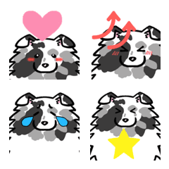 shetlandsheepdog sheltie biblue Emoji  
